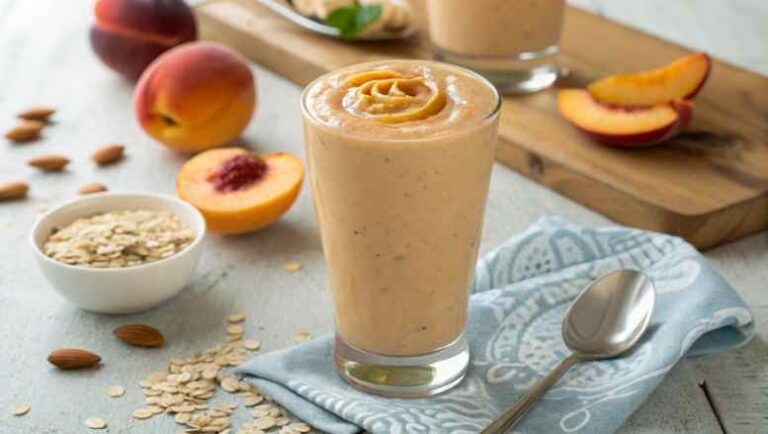 Healthy Peach Smoothie