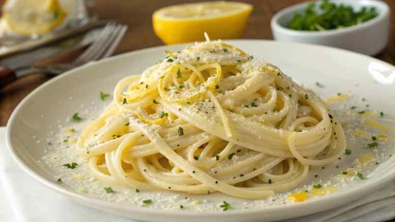 Best Creamy Lemon Pasta
