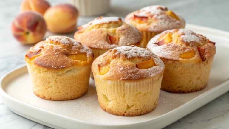 Best Peach Muffins