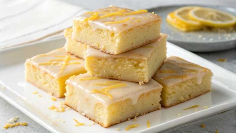 Best Lemon Brownies Recipe